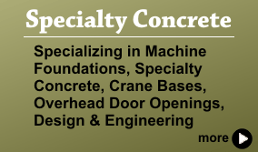Concrete Repair - Concrete Design - Machine Foundation